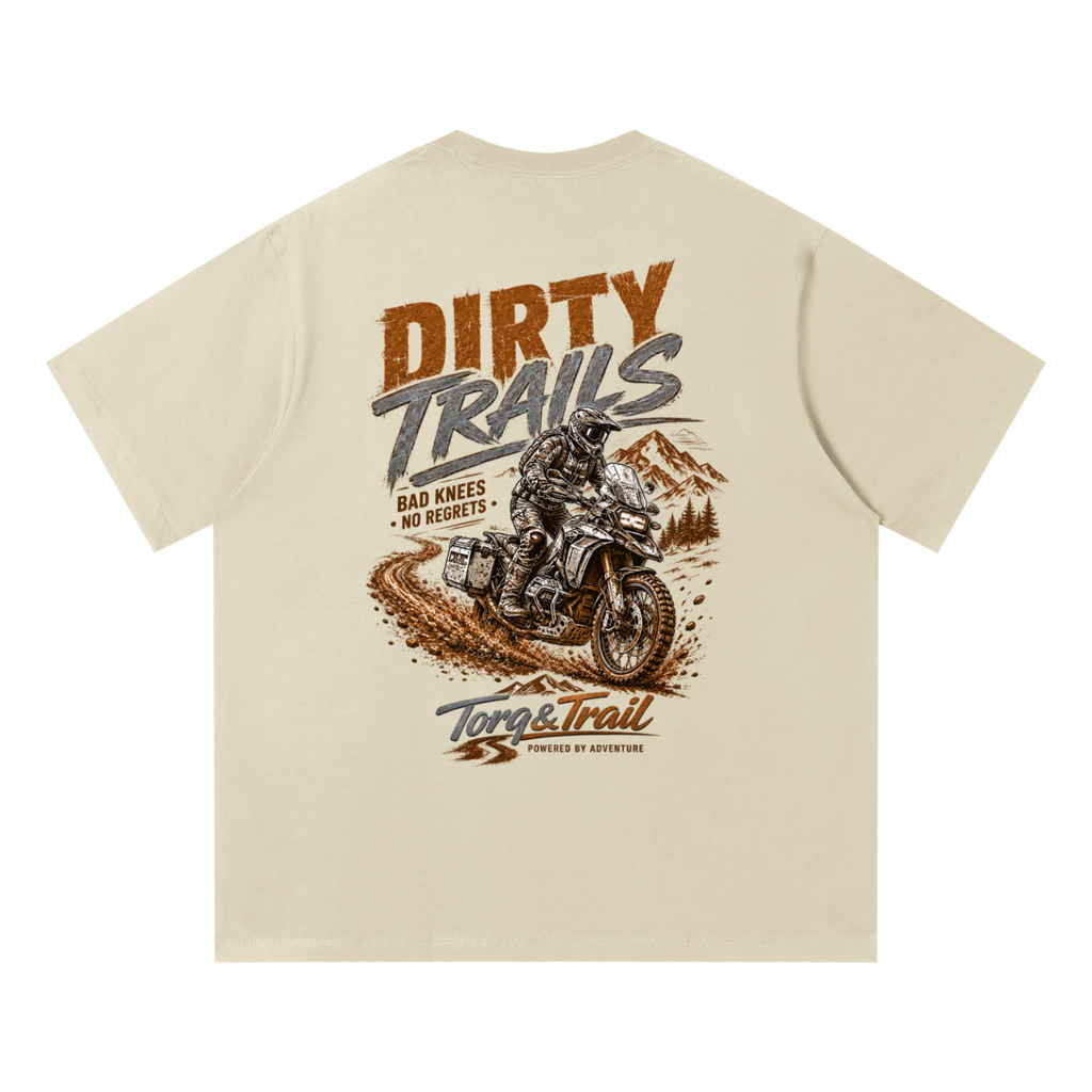 Dirty Trails Adventure Motorcycle T-Shirt