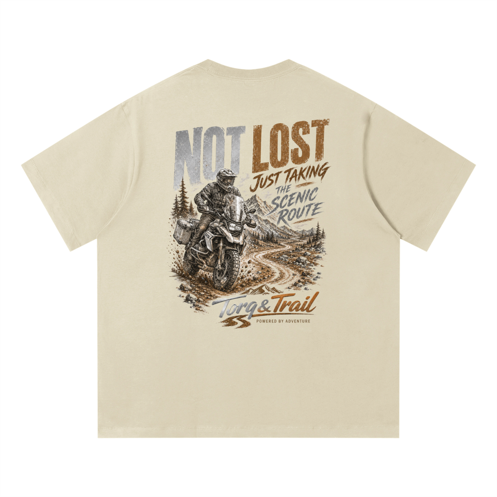 Not Lost Adventure Motorcycle T-Shirt
