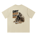 Dirt Roads Clear Mind Adventure Motorcycle T-Shirt