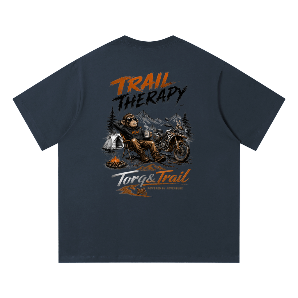 Trail Therapy Adventure Motorcycle T-Shirt