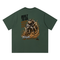 Built To Go Where Maps End Adventure Motorcycle T-Shirt