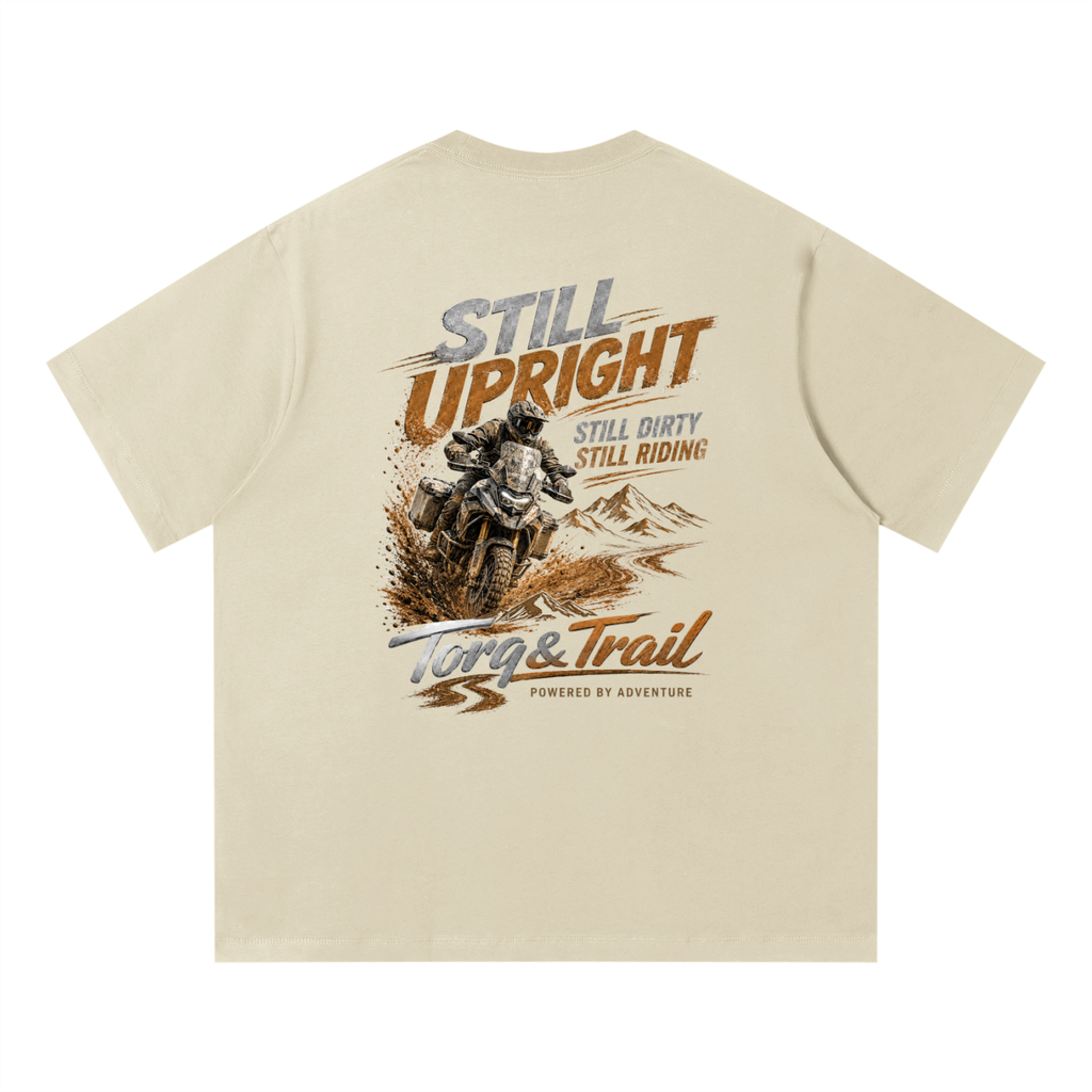 Still Upright Adventure Motorcycle T-Shirt